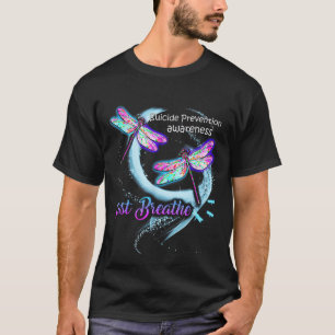 Suicide Awareness Shirt Just Breathe Suicide Preve
