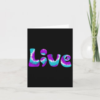 Suicide Awareness Shirt Live Semicolon Teal Card