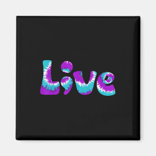 Suicide Awareness Shirt Live Semicolon Teal Purple Magnet