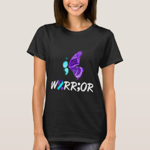 Suicide Awareness Shirt Semicolon Butterfly Suicid