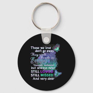 Suicide Awareness Shirts Women Those We Love Dont Key Ring