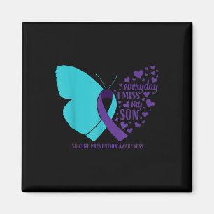 Suicide Awareness Son Gifts Loving Memory Suicide Magnet