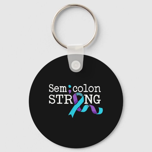 Suicide Awareness Suicide Prevention Support Key Ring (Front)