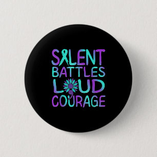 Suicide Awareness Suicide Prevention Suprt Survivo 6 Cm Round Badge