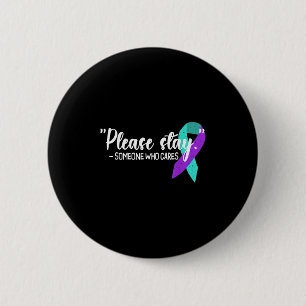 Suicide Awareness Suicide Prevention Suprt Survivo 6 Cm Round Badge