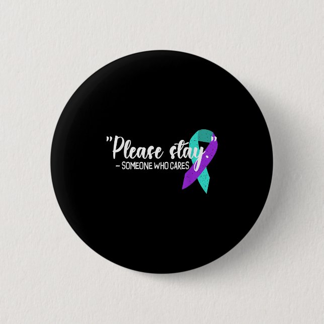 Suicide Awareness Suicide Prevention Suprt Survivo 6 Cm Round Badge (Front)