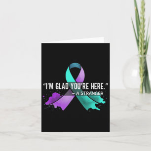 Suicide Awareness Suicide Prevention Suprt Survivo Card