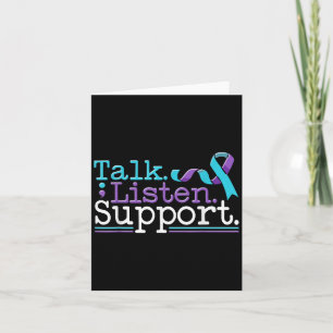 Suicide Awareness Suicide Prevention Suprt Survivo Card