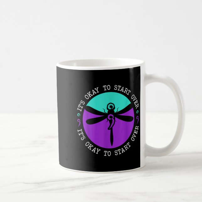 Suicide Awareness Suicide Prevention Suprt Survivo Coffee Mug (Right)