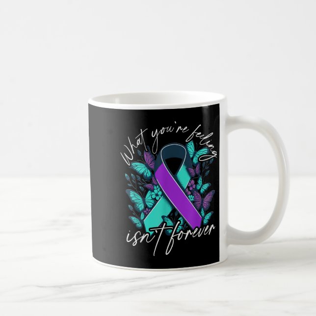 Suicide Awareness Suicide Prevention Suprt Survivo Coffee Mug (Right)