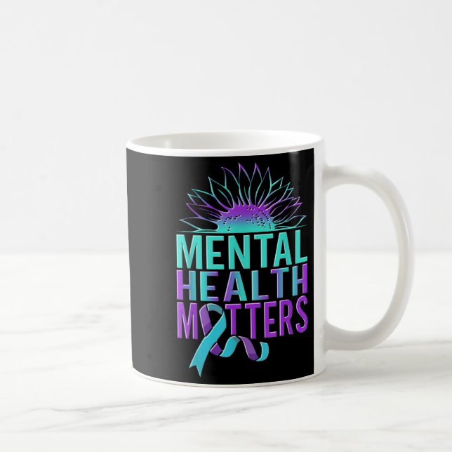 Suicide Awareness Suicide Prevention Suprt Survivo Coffee Mug (Right)