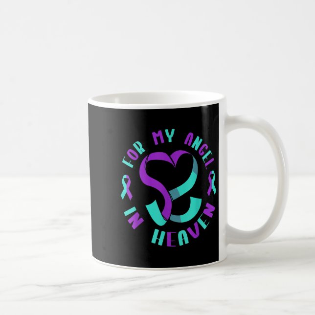 Suicide Awareness Suicide Prevention Suprt Survivo Coffee Mug (Right)