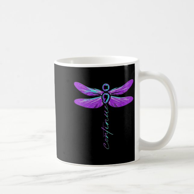Suicide Awareness Suicide Prevention Suprt Survivo Coffee Mug (Right)