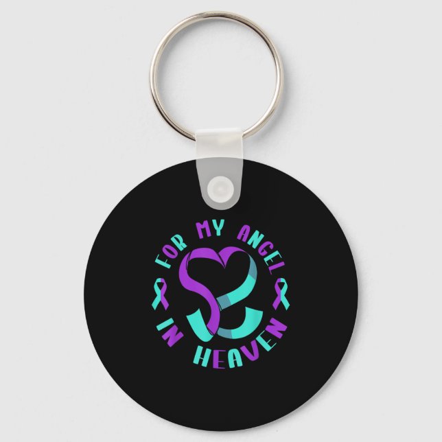 Suicide Awareness Suicide Prevention Suprt Survivo Key Ring (Front)