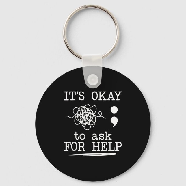 Suicide Awareness Suicide Prevention Suprt Survivo Key Ring (Front)