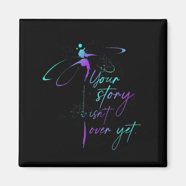 Suicide Awareness Suicide Prevention Suprt Survivo Magnet (Front)