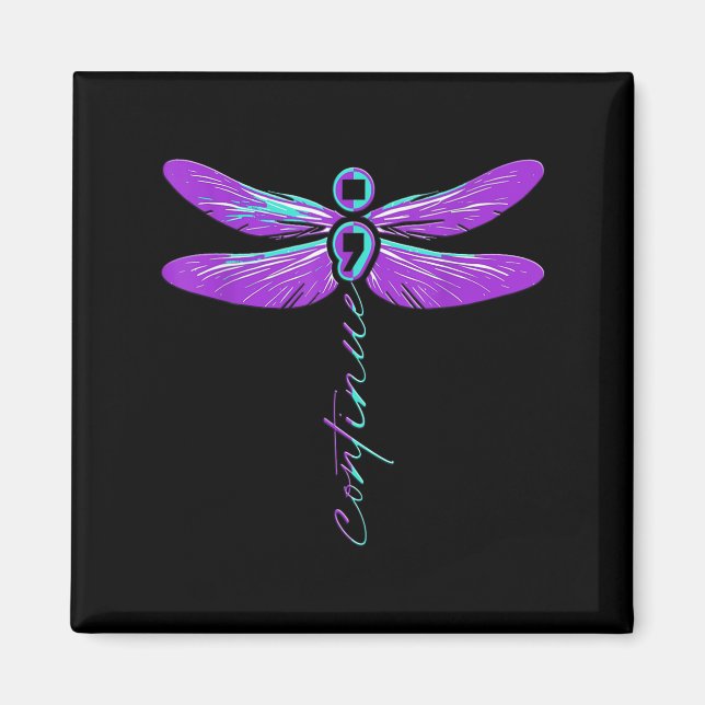 Suicide Awareness Suicide Prevention Suprt Survivo Magnet (Front)