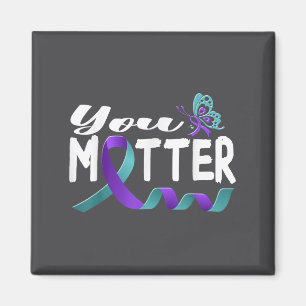 Suicide Awareness Suicide Prevention Suprt Survivo Magnet