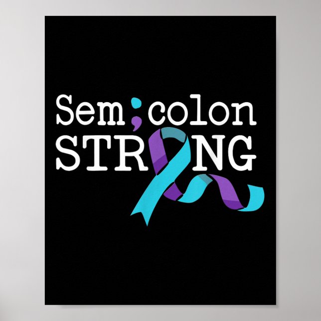 Suicide Awareness Suicide Prevention Suprt Survivo Poster (Front)