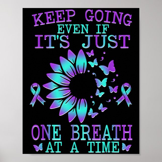 Suicide Awareness Suicide Prevention Suprt Survivo Poster (Front)