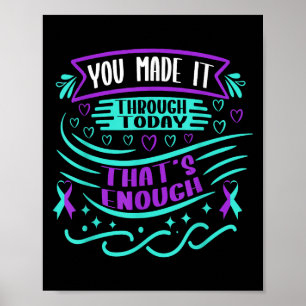 Suicide Awareness Suicide Prevention Suprt Survivo Poster