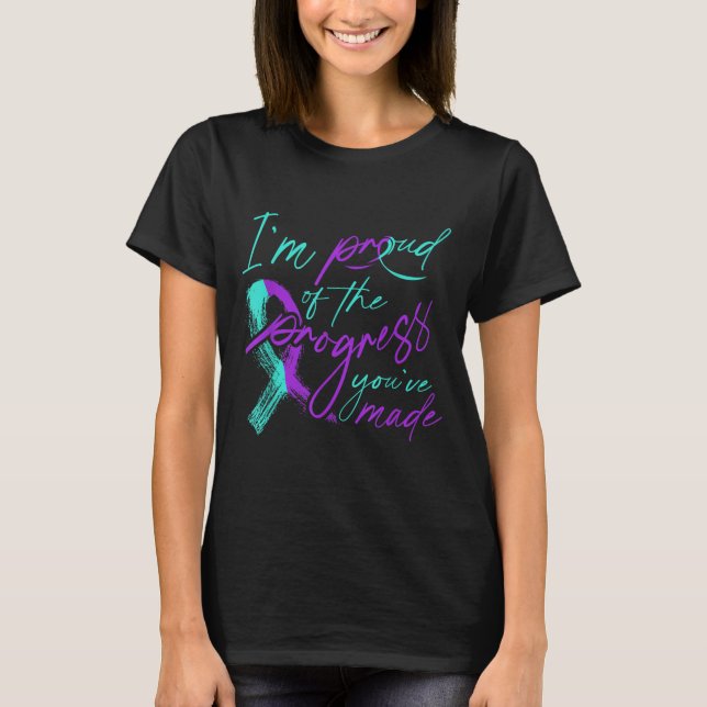Suicide Awareness Suicide Prevention Suprt Survivo T-Shirt (Front)