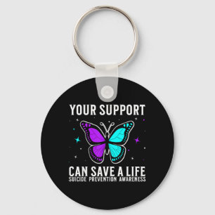 Suicide Awareness Support Suicide Prevention Key Ring