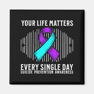 Suicide Awareness Support Suicide Prevention Magnet