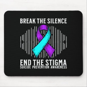 Suicide Awareness Support Suicide Prevention Mouse Pad