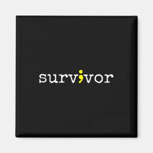 Suicide Awareness Support Symbol Recovery Survivor Magnet