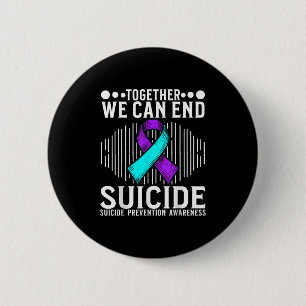 Suicide Awareness Suprt Suicide Prevention Awarene 6 Cm Round Badge
