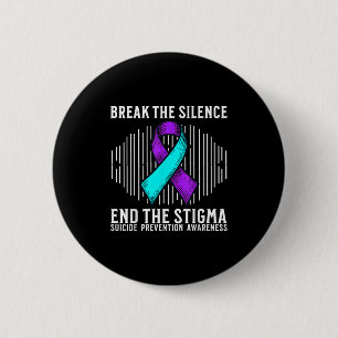 Suicide Awareness Suprt Suicide Prevention Awarene 6 Cm Round Badge