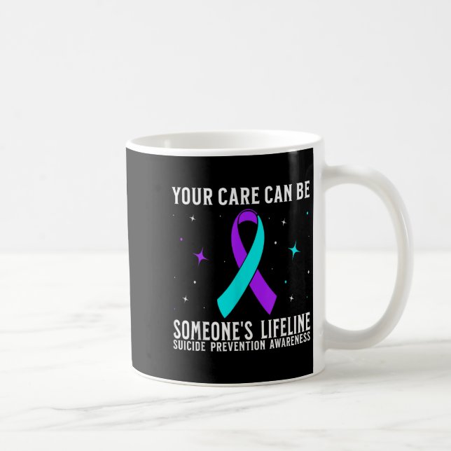 Suicide Awareness Suprt Suicide Prevention Awarene Coffee Mug (Right)
