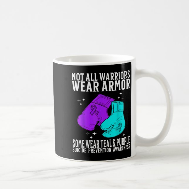 Suicide Awareness Suprt Suicide Prevention Awarene Coffee Mug (Right)