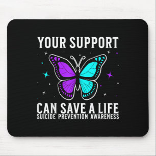 Suicide Awareness Suprt Suicide Prevention Awarene Mouse Pad