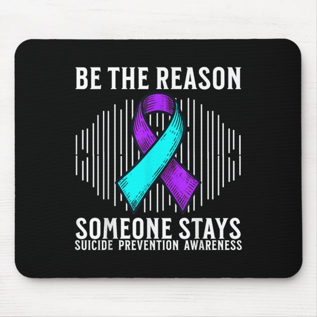 Suicide Awareness Suprt Suicide Prevention Awarene Mouse Pad (Front)
