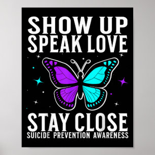 Suicide Awareness Suprt Suicide Prevention Awarene Poster