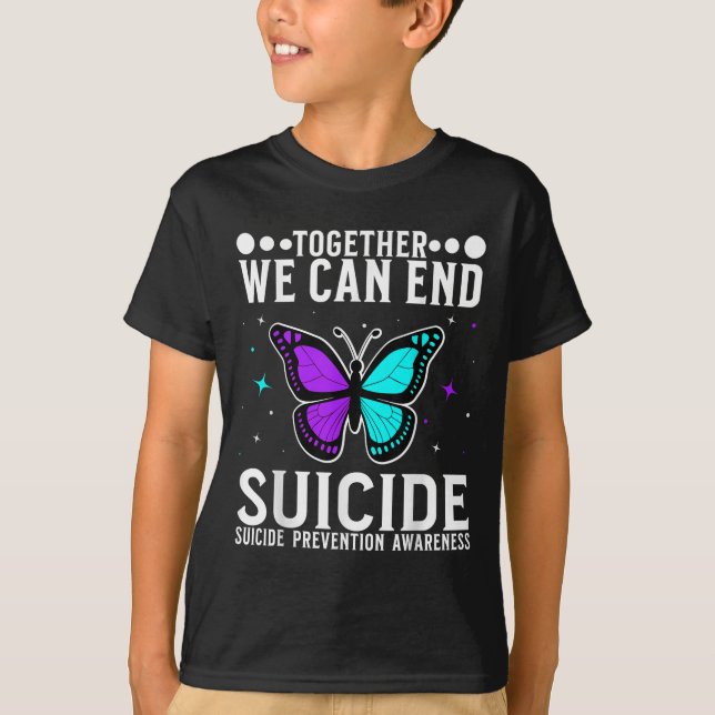 Suicide Awareness Suprt Suicide Prevention Awarene T-Shirt (Front)