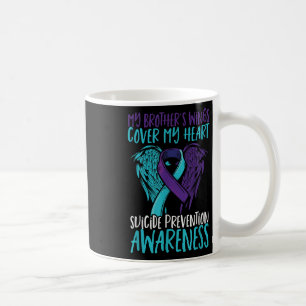 Suicide Awareness Wings &amp; Ribbon Suicide Coffee Mug