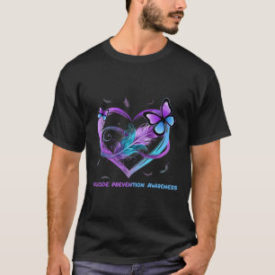 Suicide Awareness Wings Angel Ribbon, Suicide T-Shirt