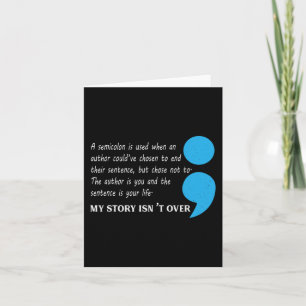 Suicide Depression Awareness Card