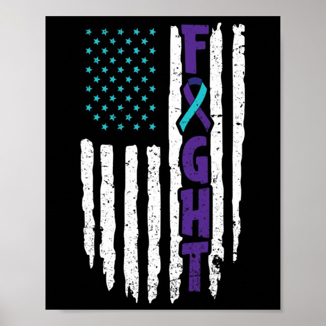 Suicide Depression Design for a Prevention Awarene Poster (Front)