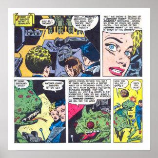 Suicide Fleet Piloted By Fearless Robots Comics Poster