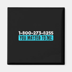 Suicide Hotline Number Prevention Awareness Magnet