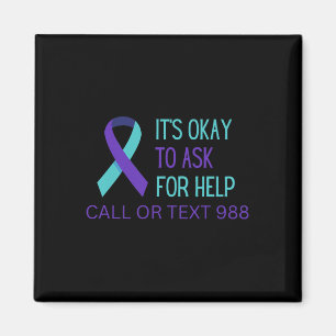 Suicide Prevention 988 Hotline Shirt 988 Suicide C Magnet