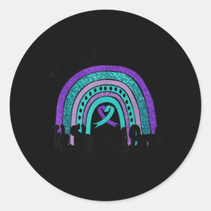 Suicide Prevention And Awareness September Lets Ta Classic Round Sticker