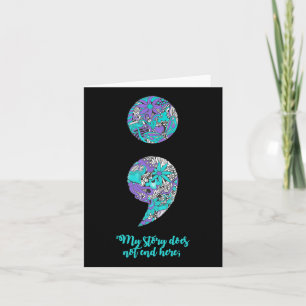 Suicide Prevention And Depression Awareness 2 Card
