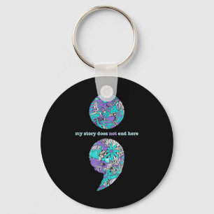 Suicide Prevention And Depression Awareness Key Ring