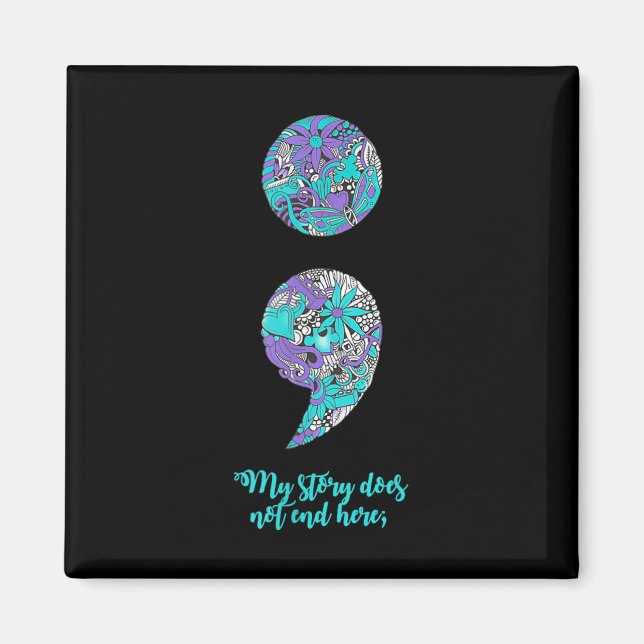 Suicide Prevention And Depression Awareness  Magnet (Front)