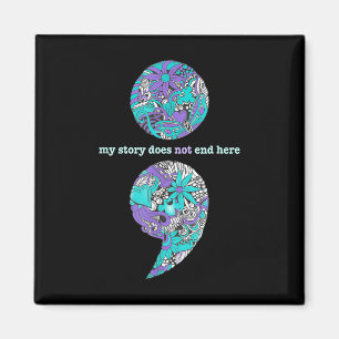 Suicide Prevention And Depression Awareness Magnet